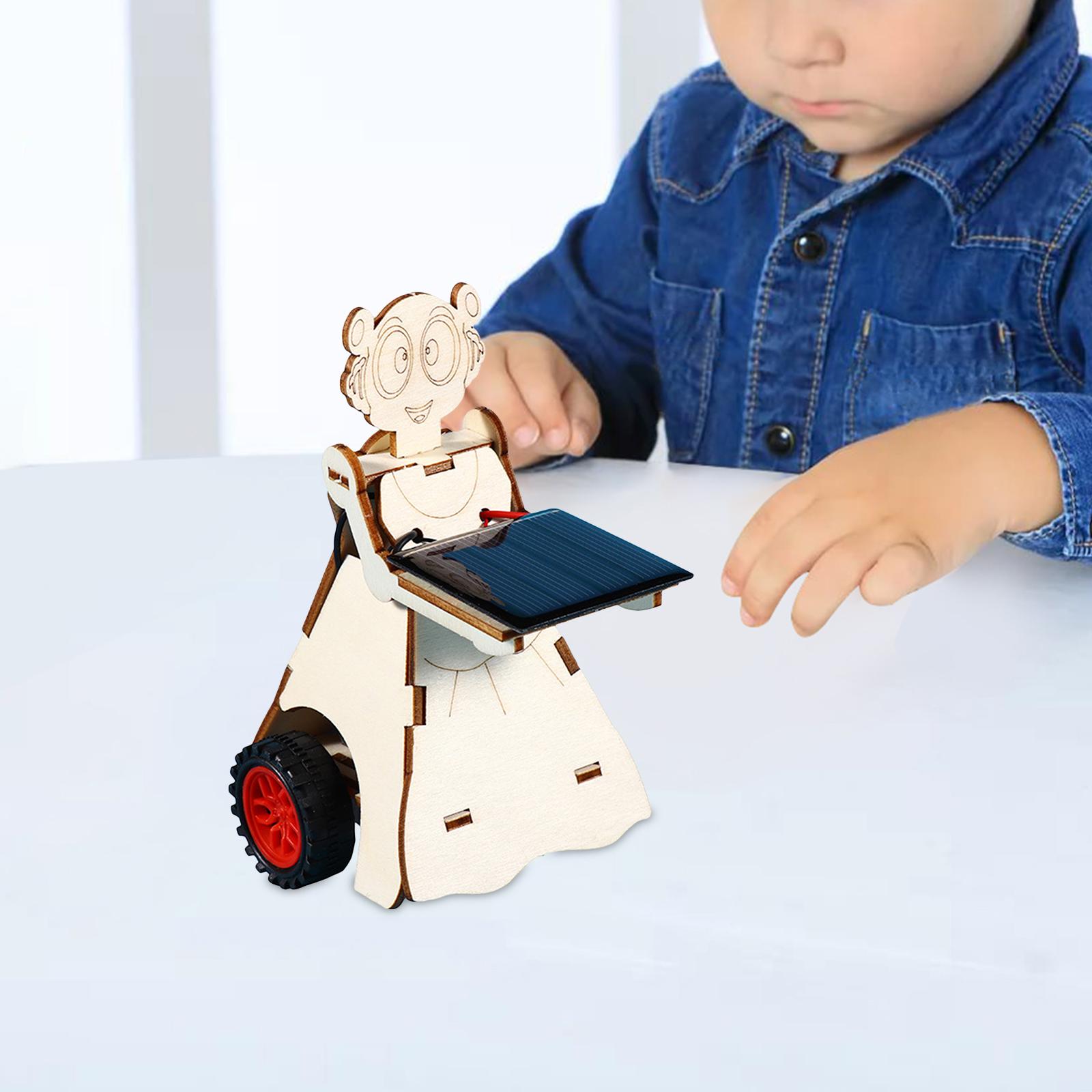 Stem Solar Robot Kit For Kids - Edukacyjny zestaw do budowy robota zasilanego