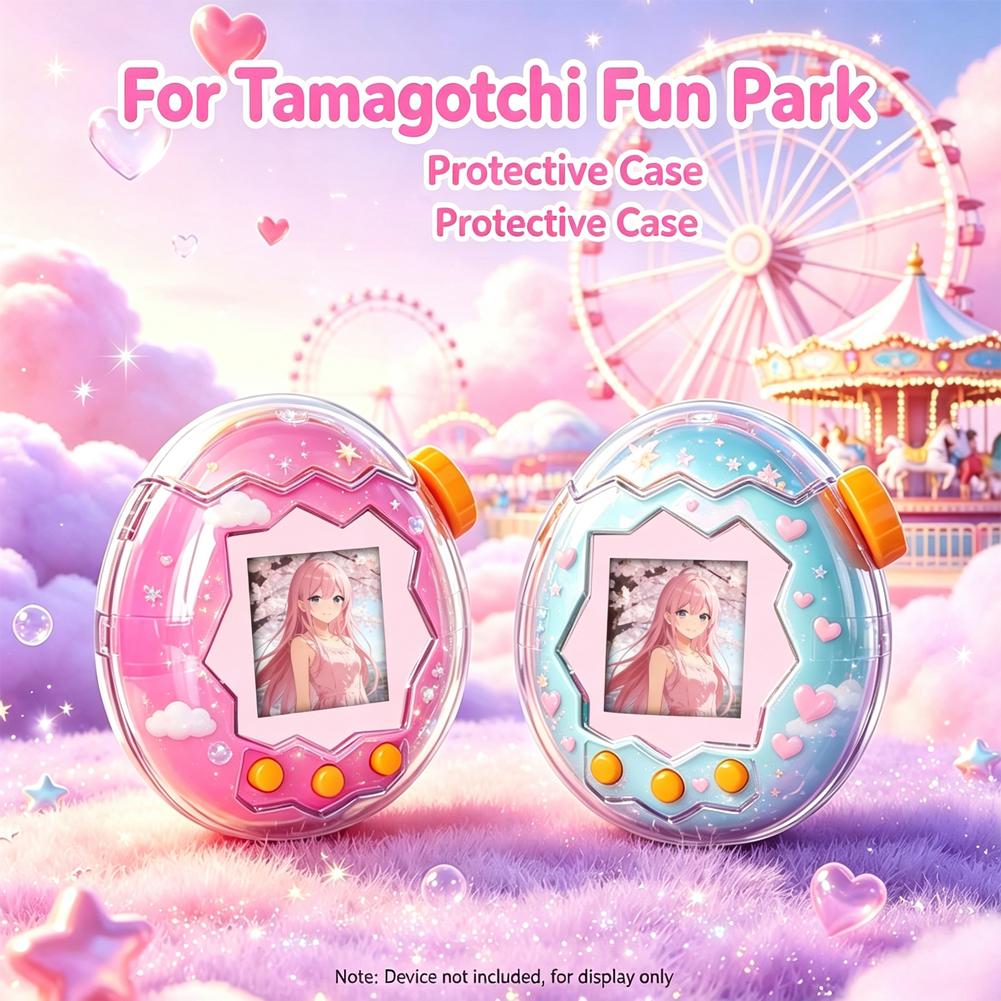 Tamagotchi Electronic Pet Virtual - Do Tamagotchi Paradise: przezroczyste, ochronne etui