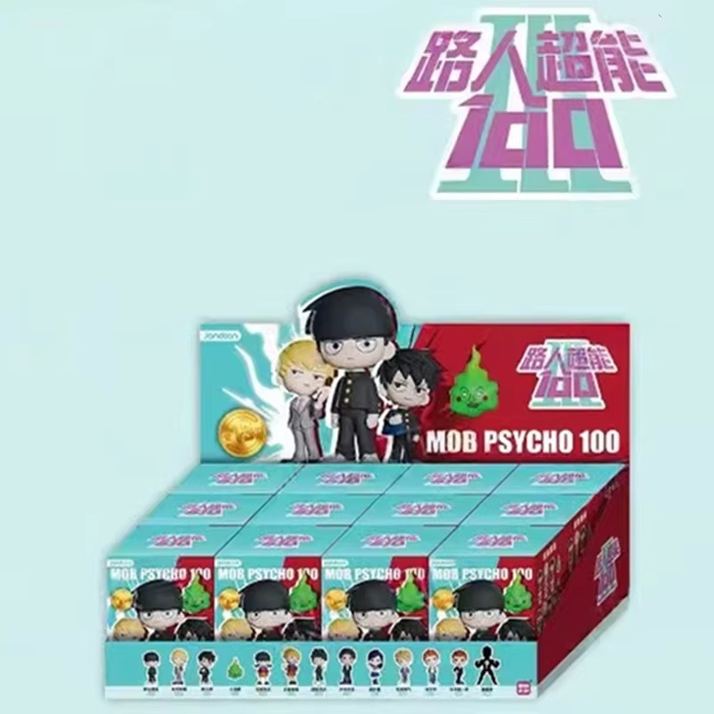 Anime Action Figure Blind Box - Figurki Mini Cottontail Mob Psycho 100,