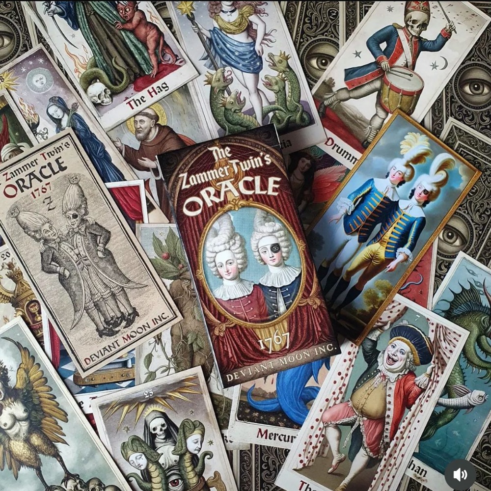 Tarot Cards Deck With Guidebook - 6*12cm The Zammer Twins 1st Edition