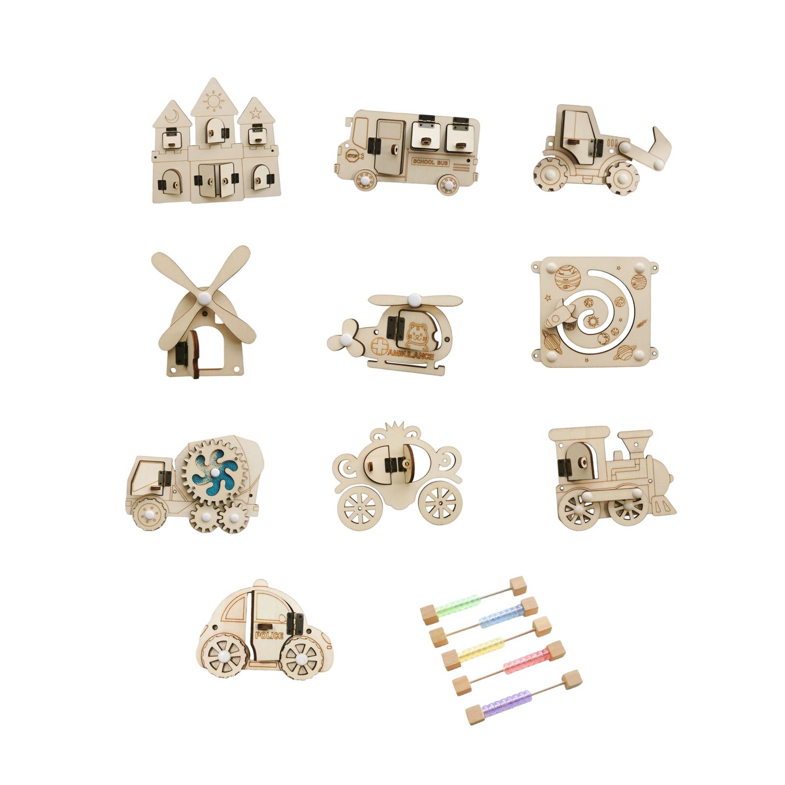 Drewniana tablica sensoryczna  – Montessori Wooden Busy Board Toddler recenzja i cena