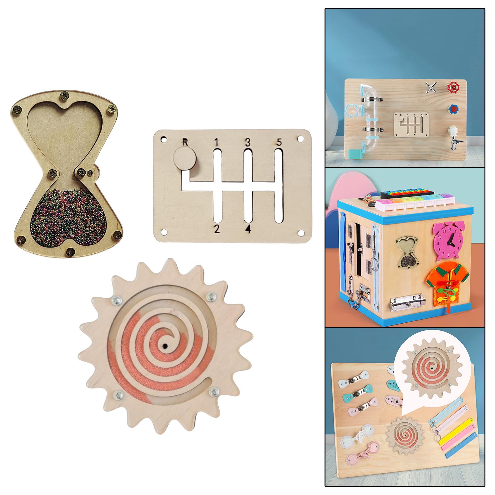 Montessori – zestaw akcesoriów – Montessori Wooden Busy Board Toddler recenzja i cena