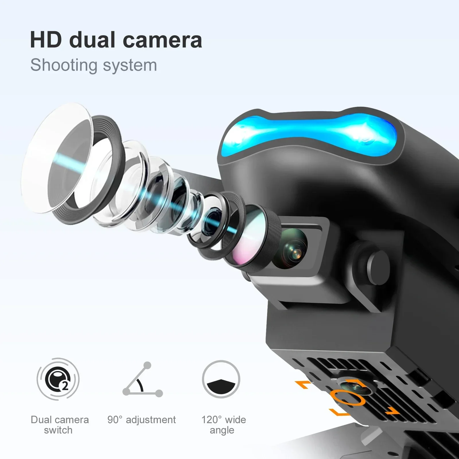 Dron E99 K3 Pro 4K Składany z  – Fpv Brushless Rc Drone 4K recenzja i cena