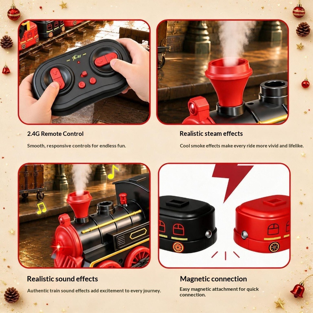 Magnetyczny pociąg sterowany p – Remote Control Toys recenzja i cena