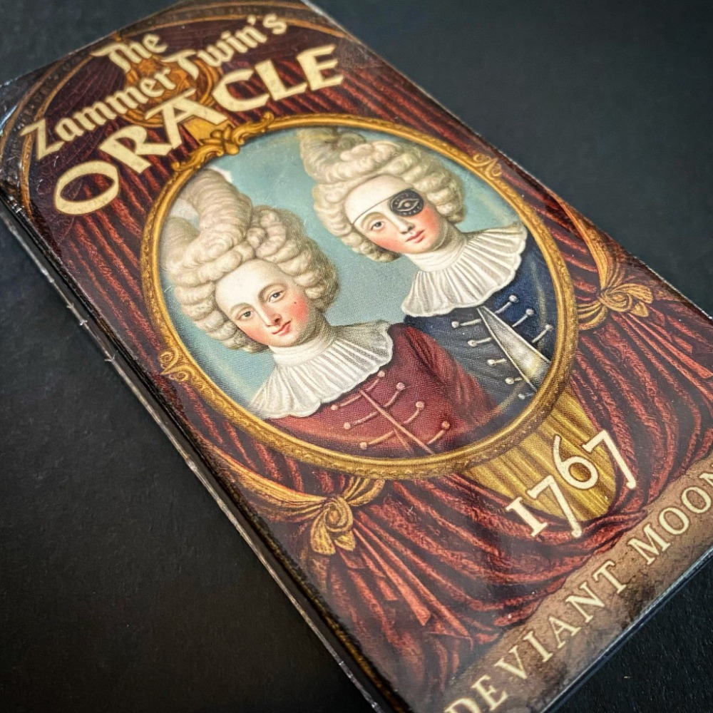 6*12cm The Zammer Twins 1st Ed – Tarot Cards Deck With Guidebook recenzja i cena