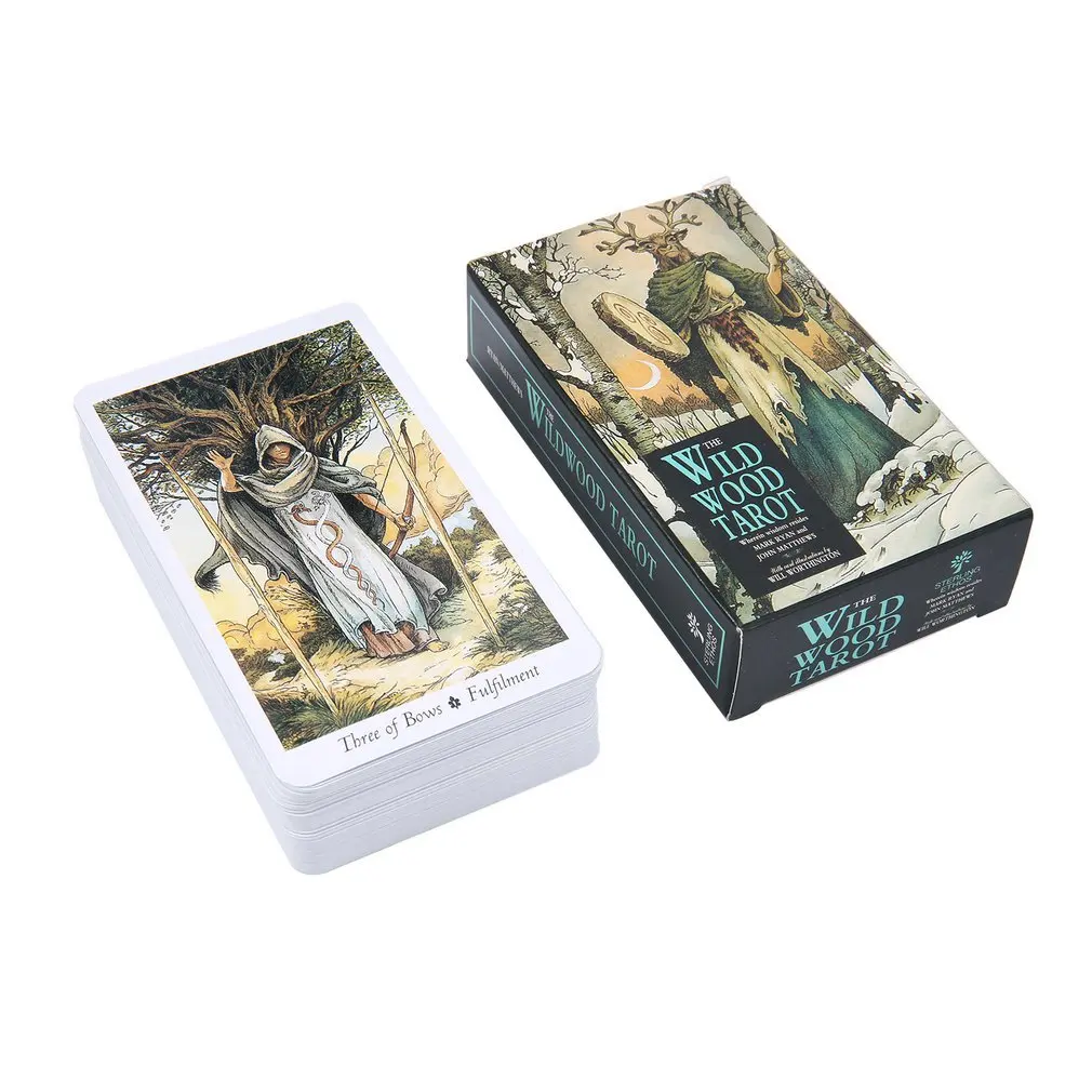 Karty Tarota Dzikiego Drewna A – Tarot Cards Deck With Guidebook recenzja i cena