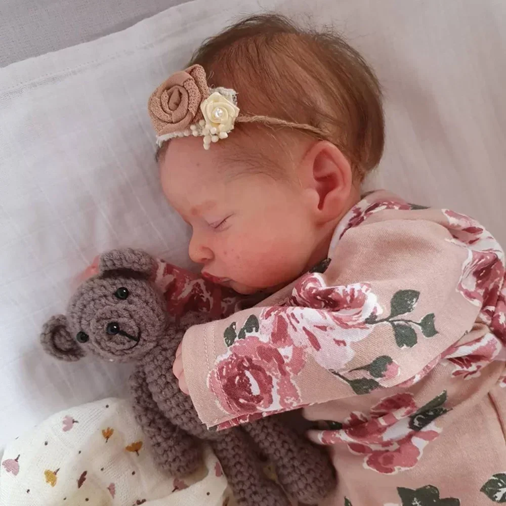 49CM Całe Ciało z Winylu i Sil – Reborn Baby Doll Silicone Realistic recenzja i cena