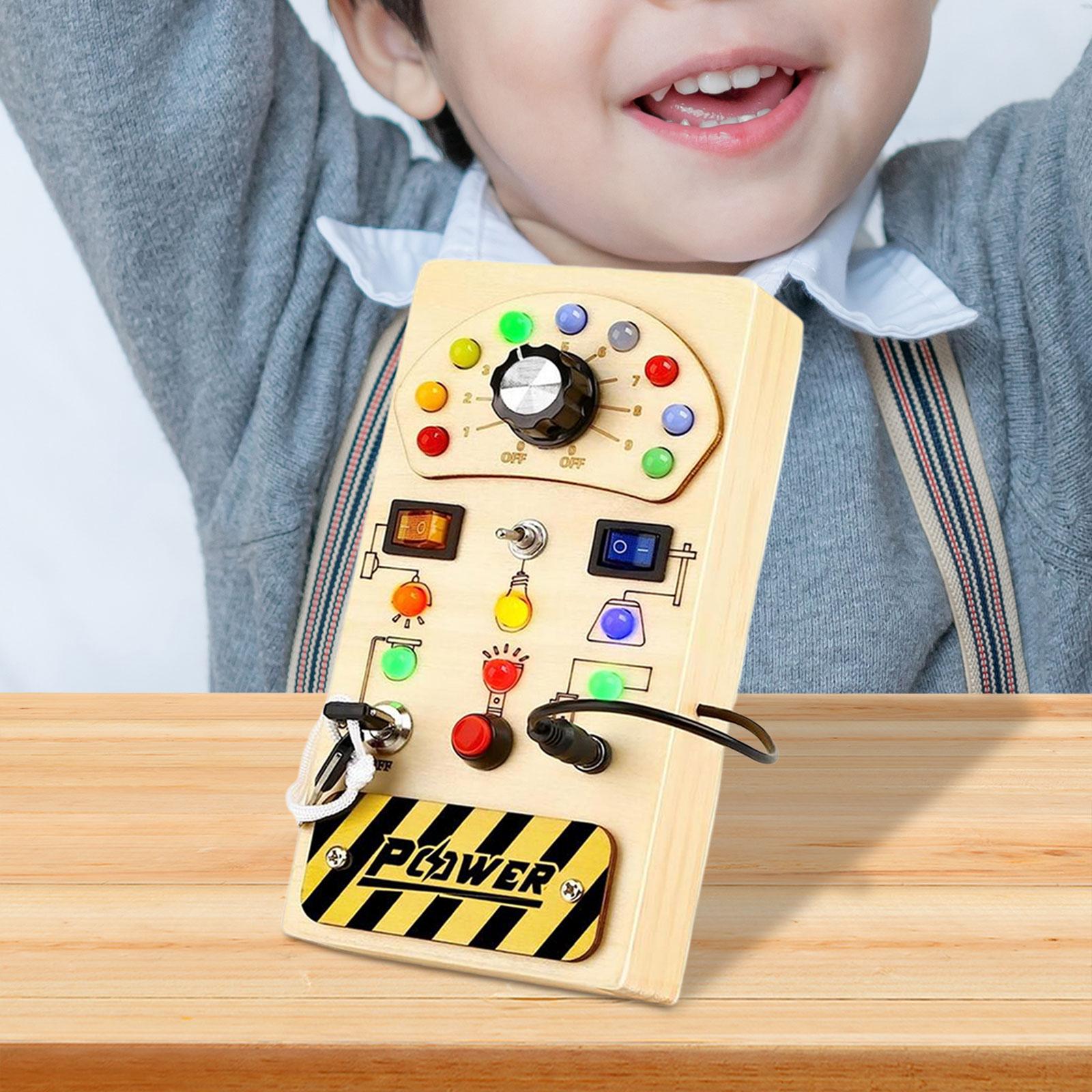 Drewniana tablica sensoryczna  – Montessori Wooden Busy Board Toddler recenzja i cena