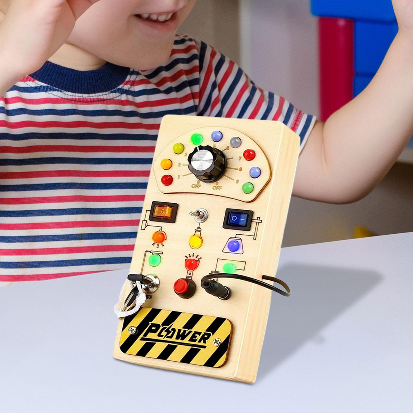 Drewniana tablica sensoryczna  – Montessori Wooden Busy Board Toddler recenzja i cena