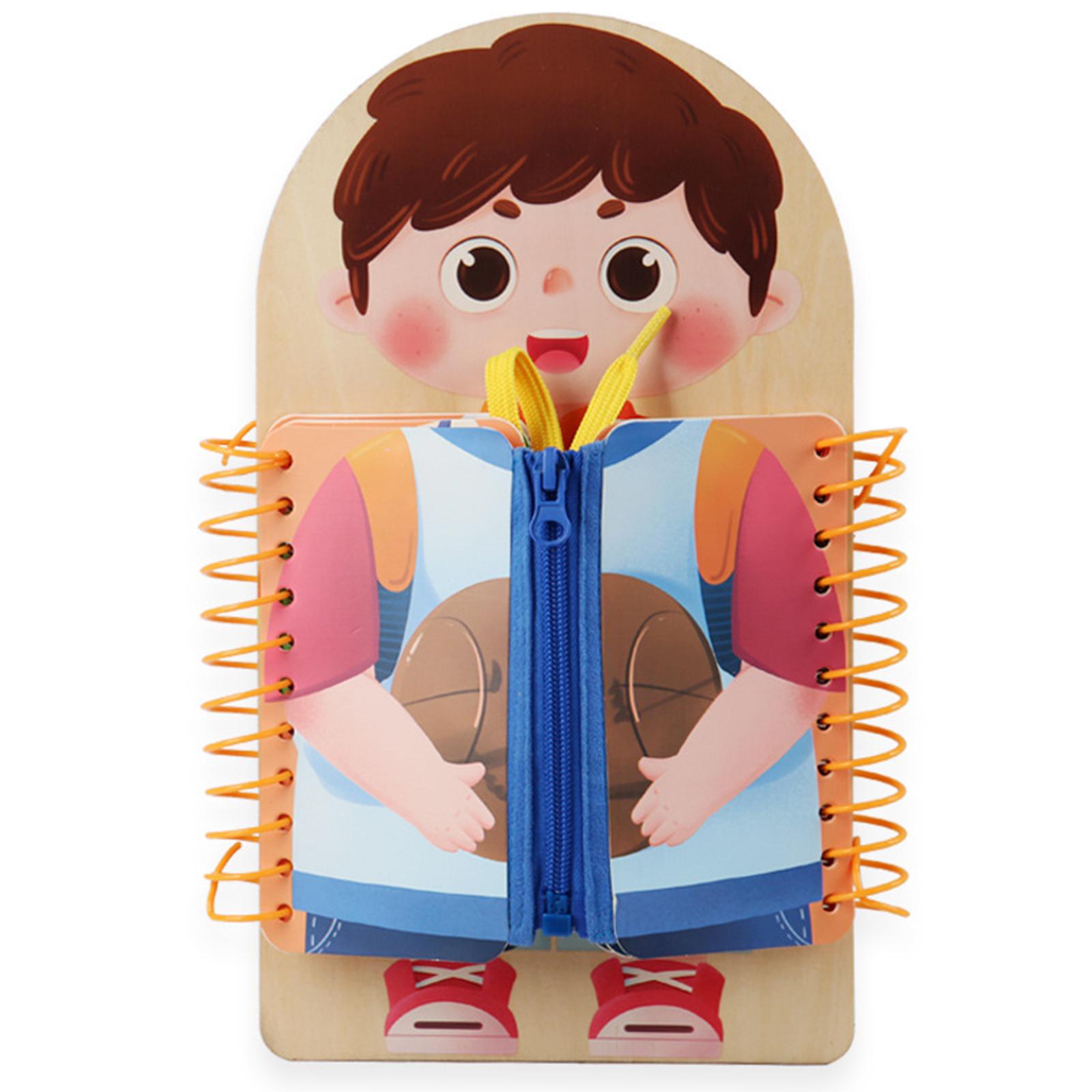 Drewniana zabawka Montessori d – Montessori Wooden Busy Board Toddler recenzja i cena