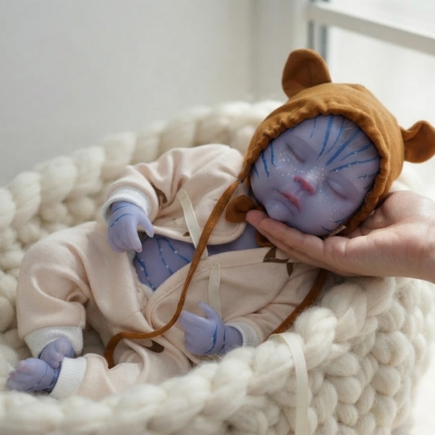 13-calowa lalka Reborn, świecą – Reborn Baby Doll Silicone Realistic recenzja i cena